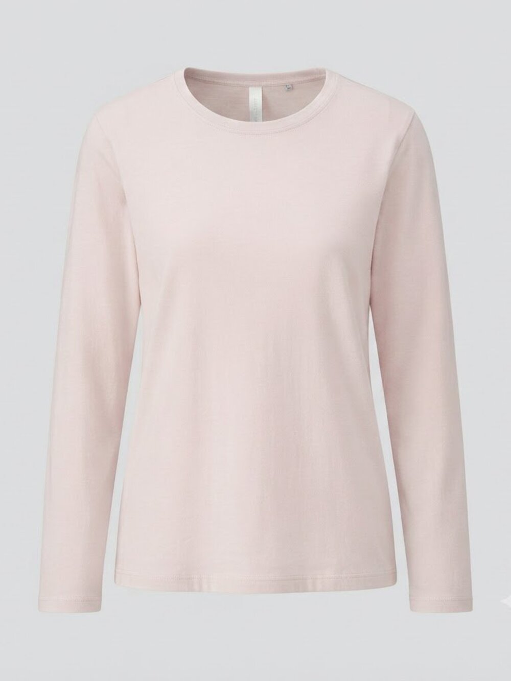 L.L. Bean Long Sleeve Crewneck Tee Women's Size M Light Pink